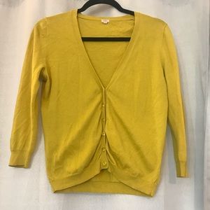 J Crew jewel button cardigan